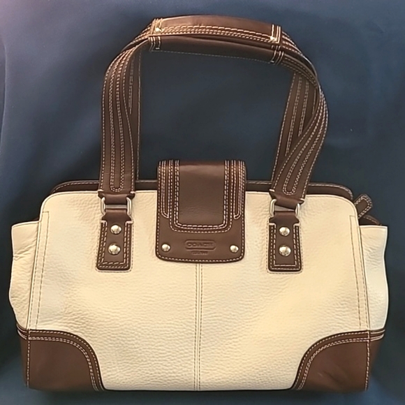 Coach - Hamptons pebble leather satchel - Picture 3 of 15